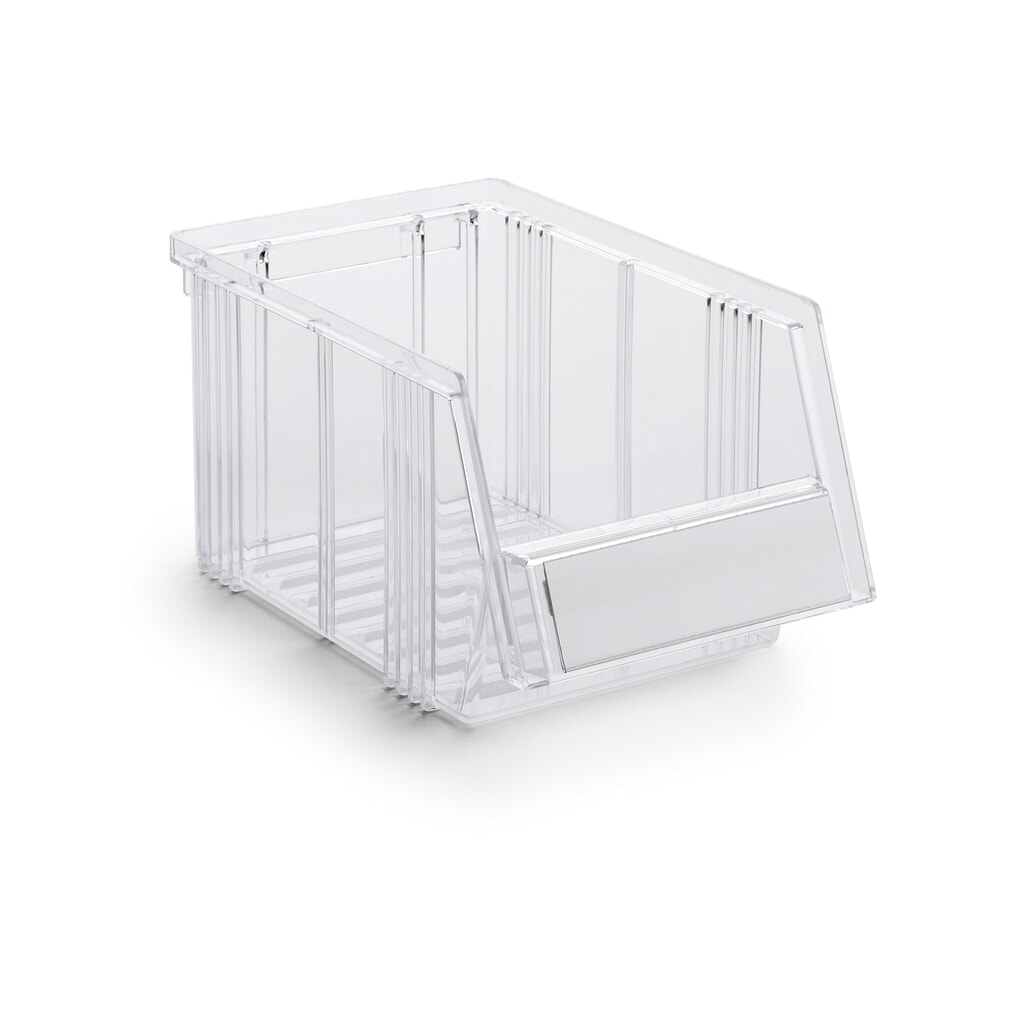 TRESTON Sichtlagerkästen, transparent, HxBxT 130 x 149 x 250 mm Produktabbildung: TRESTON Sichtlagerkästen, transparent, HxBxT 130 x 149 x 250 mm