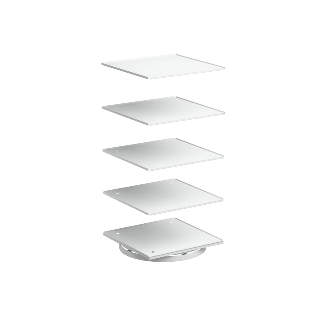 TRESTON Leer-Drehständer für Schubladenmagazine, HxBxT 1.680 x 700 x 700 mm Produktabbildung: TRESTON Leer-Drehständer für Schubladenmagazine, HxBxT 1.680 x 700 x 700 mm