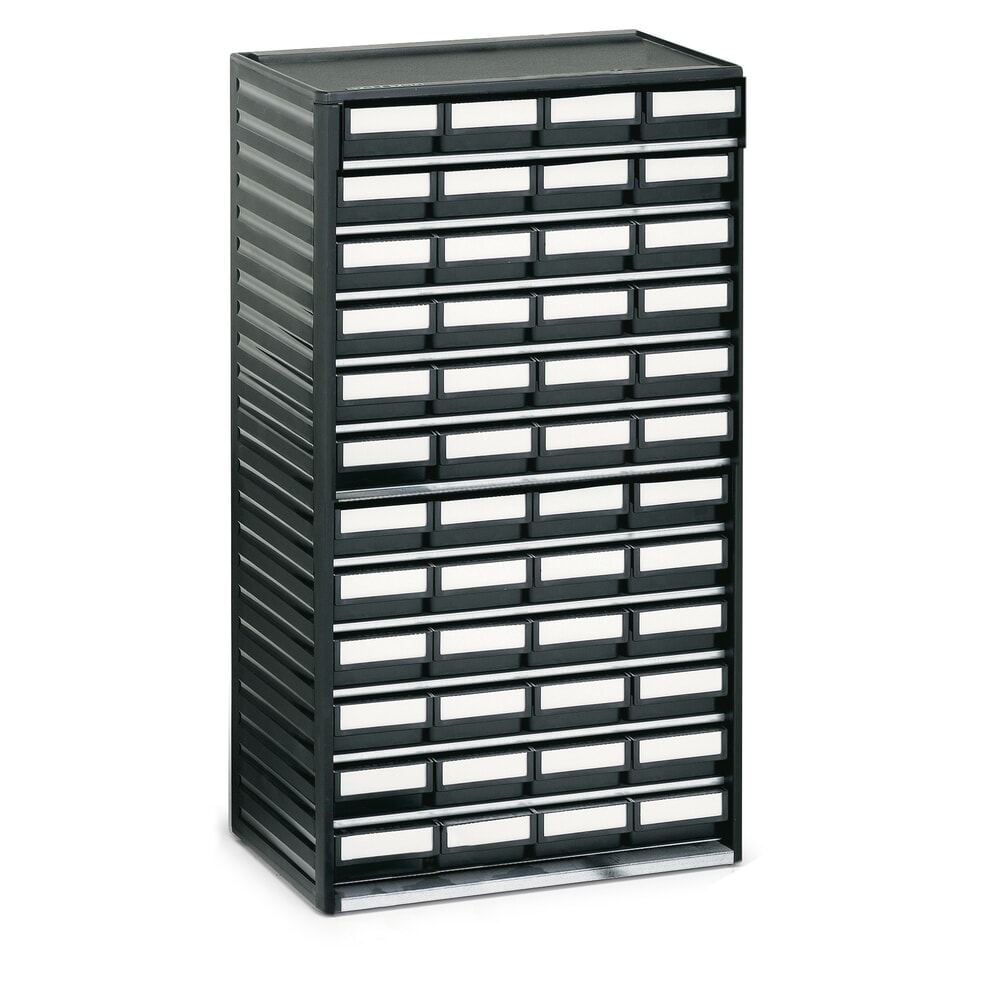 N° de l'image du produit 4 : Colonne pivotante TRESTON pour 12 rangements pour petites pièces, Hxlx P 1 730 x 500 x 500 mm