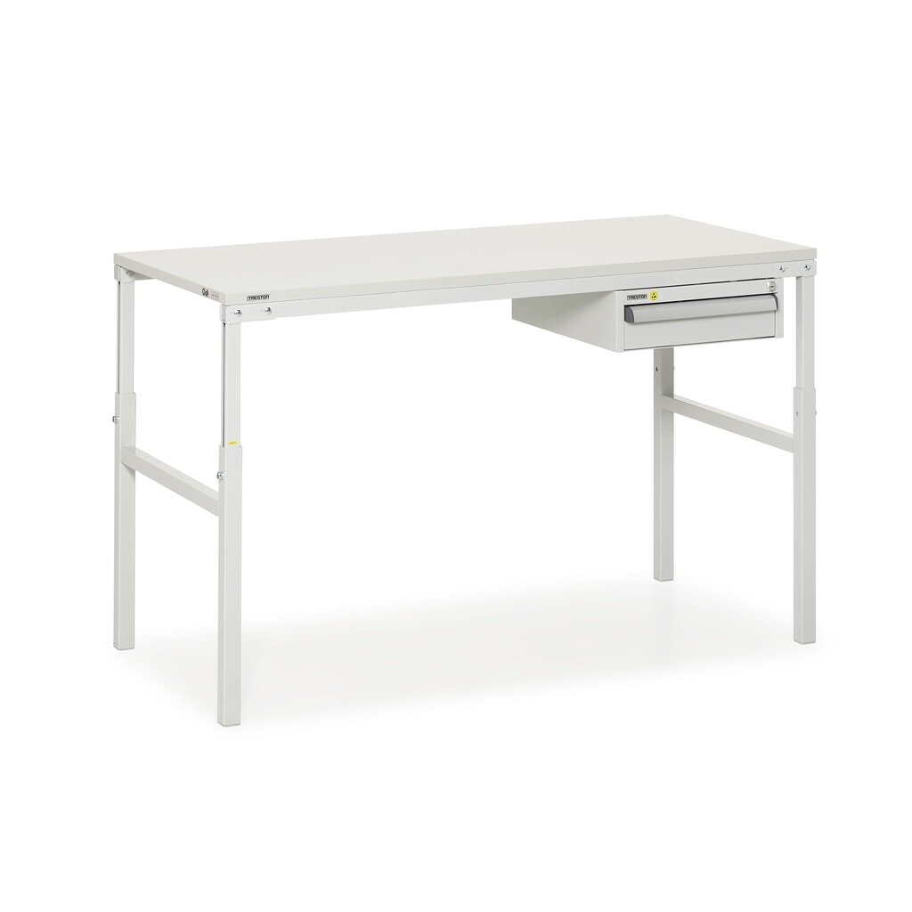 Produktabbildung Nr. 6: TRESTON Arbeitstisch, Grundtisch höhenverstellbar, TK 150 kg, BxT 700 x 500 mm