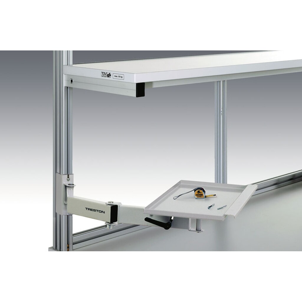 AKV-Schwenkarm für TRESTON WB-Arbeitstisch, ESD, BxT 460 x 210 mm Produktabbildung Nr. 5: AKV-Schwenkarm für TRESTON WB-Arbeitstisch, ESD, BxT 460 x 210 mm
