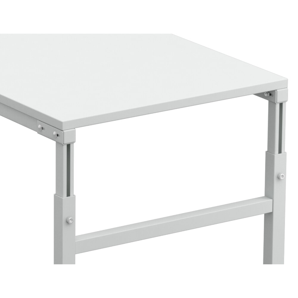 Productafbeelding nr. 4: Hoekaanbouwtafel voor werkpleksysteem, in hoogte verstelbaar, cap. 150 kg, b x d 1.200 x 700 mm