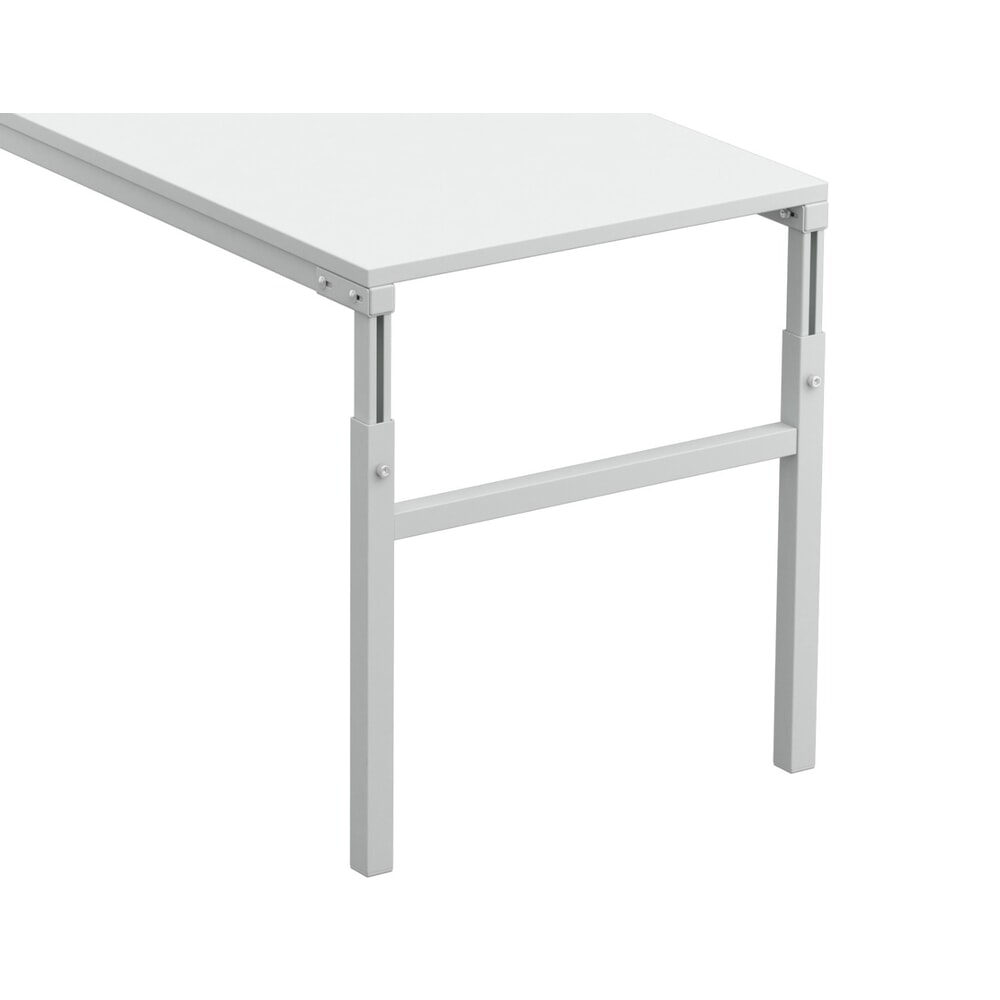 Productafbeelding nr. 5: Hoekaanbouwtafel voor werkpleksysteem, in hoogte verstelbaar, cap. 150 kg, b x d 1.200 x 700 mm