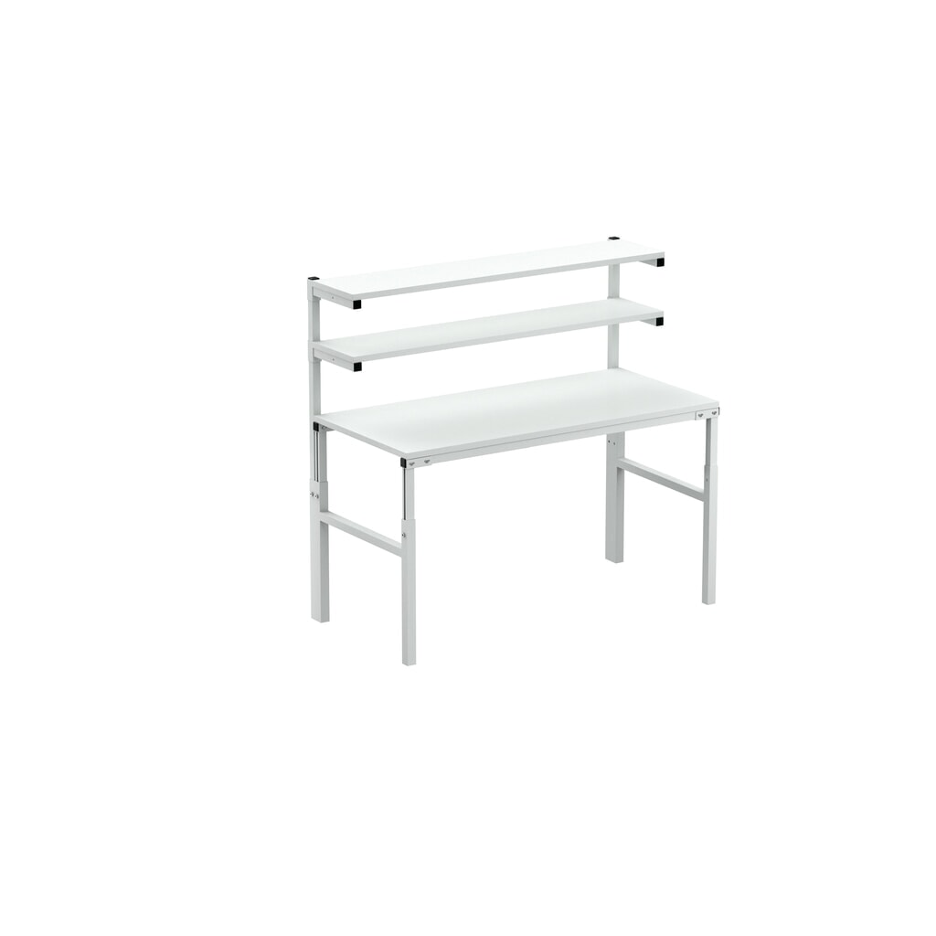 Etagenbord für TRESTON Arbeitstisch, BxT 1.800 x 310 mm Produktabbildung Nr. 5: Etagenbord für TRESTON Arbeitstisch, BxT 1.800 x 310 mm