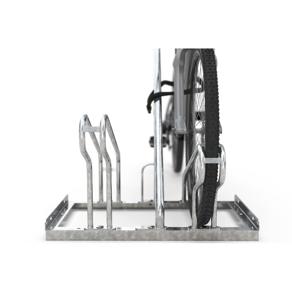 Produktabbildung Nr. 5: wsm® Fahrradüberdachung Leipzig, Flachdach mit Attika, für 8 Fahrräder