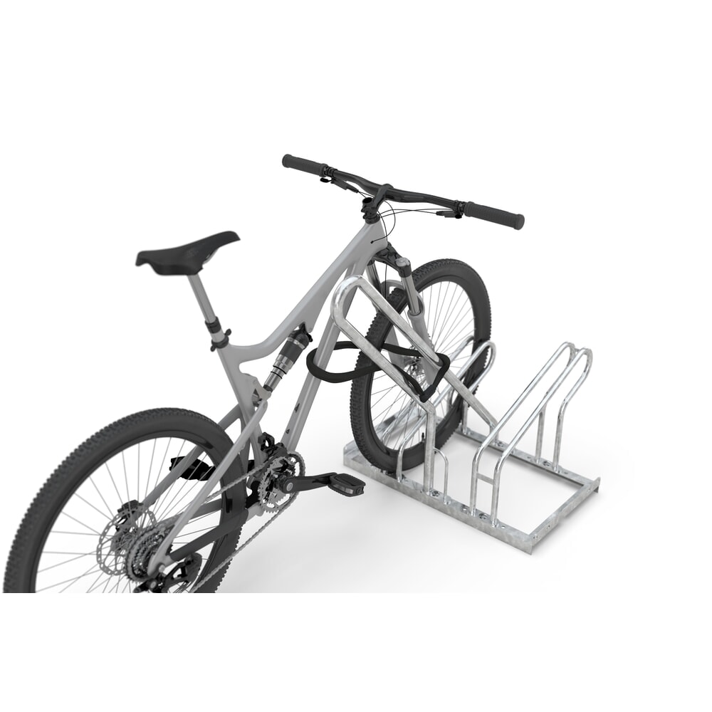 Produktabbildung Nr. 6: wsm® Fahrradüberdachung Leipzig, Flachdach mit Attika, für 8 Fahrräder