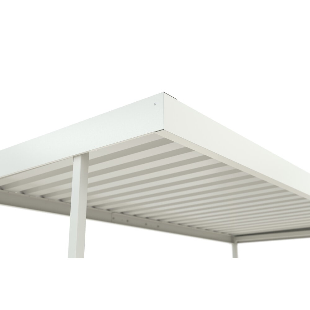 Produktabbildung Nr. 9: wsm® Fahrradüberdachung Leipzig, Flachdach mit Attika, für 8 Fahrräder