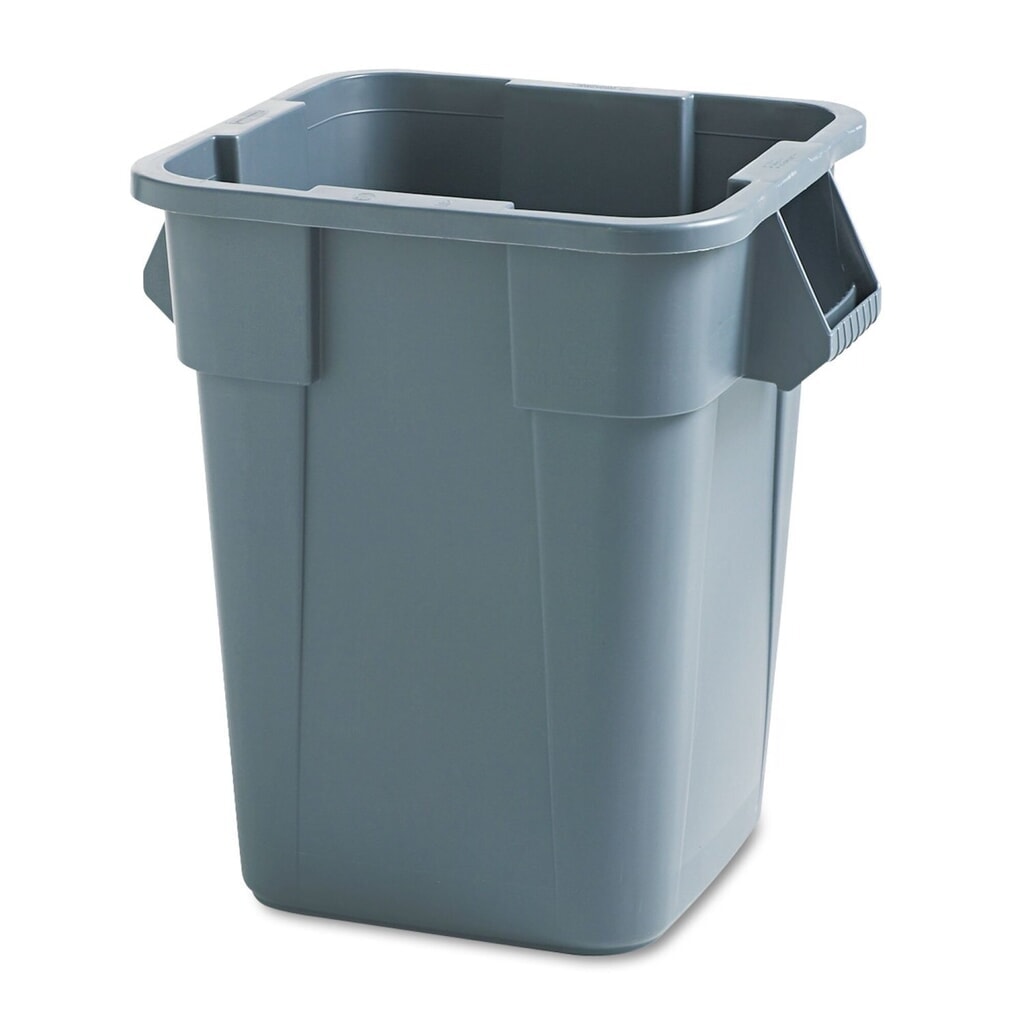 Rubbermaid® Mehrzweckbehälter, L595xB595xH730mm, grau 151,5 l PE Produktabbildung: Rubbermaid® Mehrzweckbehälter, L595xB595xH730mm, grau 151,5 l PE
