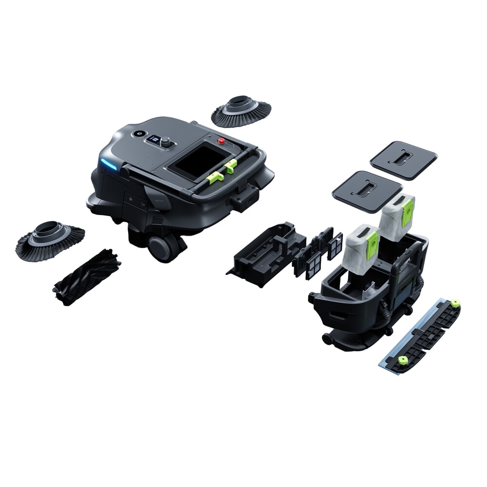 Produktabbildung Nr. 4: Pudu Kehr- und Saug-Reinigungsroboter MT1 Vac, mit KI-Navigation