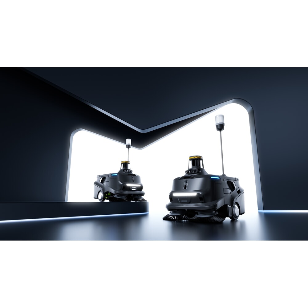 Produktabbildung Nr. 6: Pudu Kehr-Reinigungsroboter MT1 Max, für große Innen- und Außenbereiche