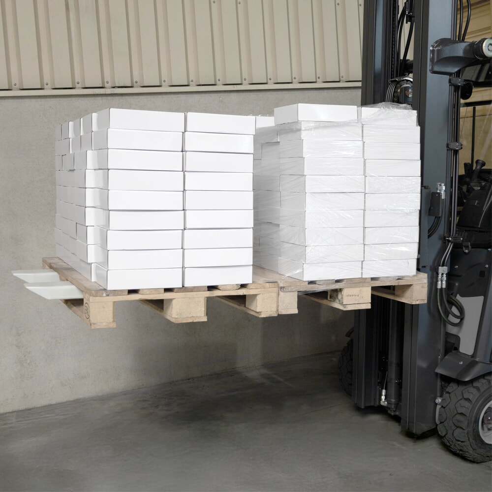 Číslo obrázka výrobku 5: Teleskopické vidlice VETTER ManuTel®, nosnosť 2 500 kg, dĺžka 800-1 200 mm, ISO 2A
