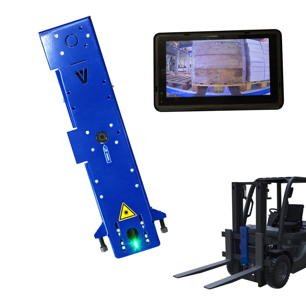 Produktabbildung Nr. 1: VETTER® LIZZARD Premium, Laser- und Kamera-Gabelführungssystem, ISO 2A