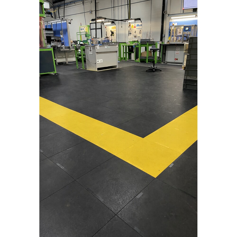 Produktabbildung Nr. 2: REBOURNE® Anti-Ermüdungsmatte H6, glatte Oberfläche, modulare Kachel, BxL 460 mm x 460 mm