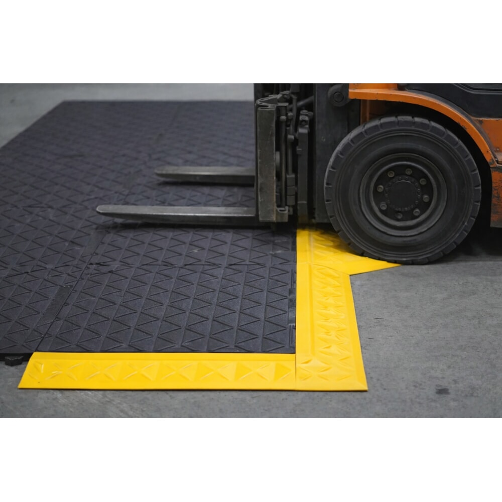 Produktabbildung Nr. 2: REBOURNE® Anti-Ermüdungsmatte H7, Gabelstapler-geeignet, modulare Kachel, BxL 460 mm x 460 mm