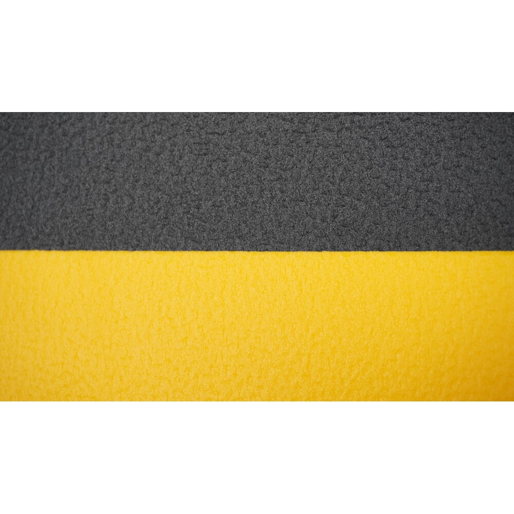Produktabbildung Nr. 3: REBOURNE® Anti-Ermüdungsmatte W1, für Standzeit bis 3 Stunden, Elefantenhaut, schwarz/gelb, laufender Meter, Breite 600 mm