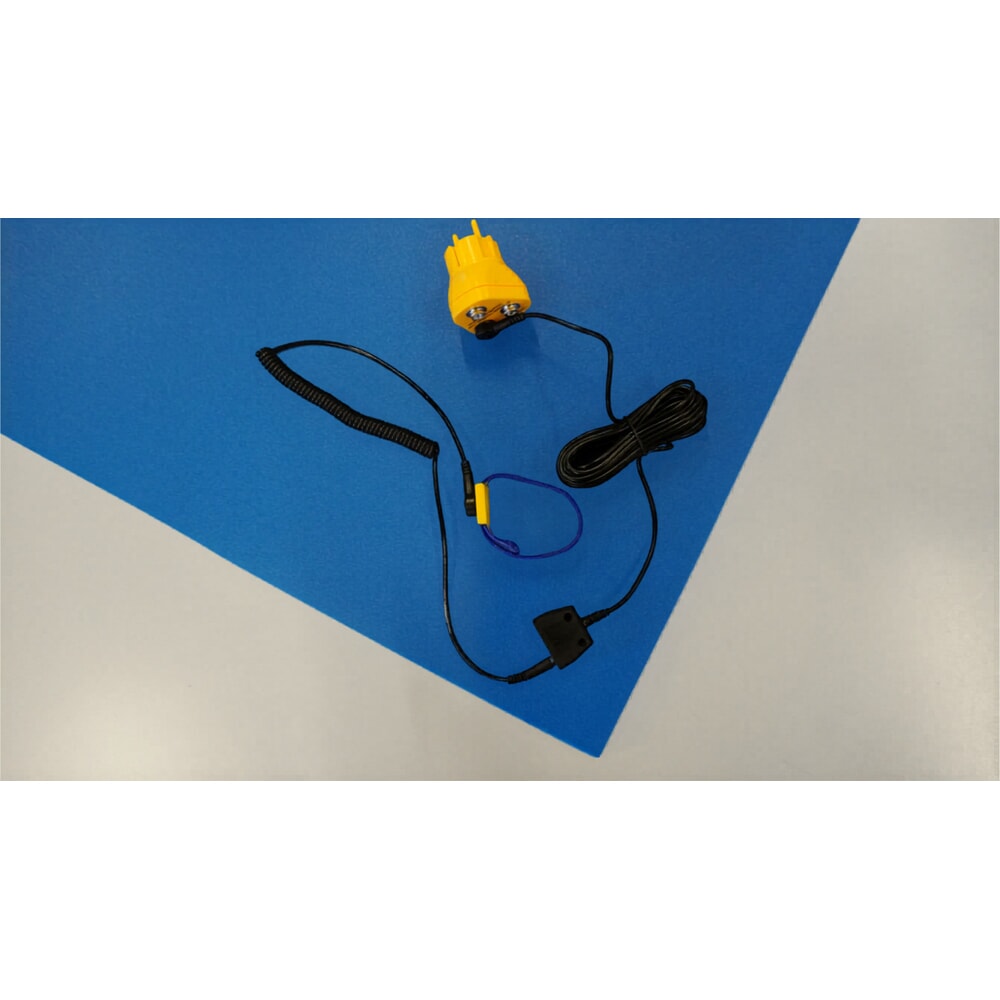 Produktabbildung Nr. 6: REBOURNE® Industriematte W3, ESD-Tischauflage, blau, BxL 600 mm x 1500 mm