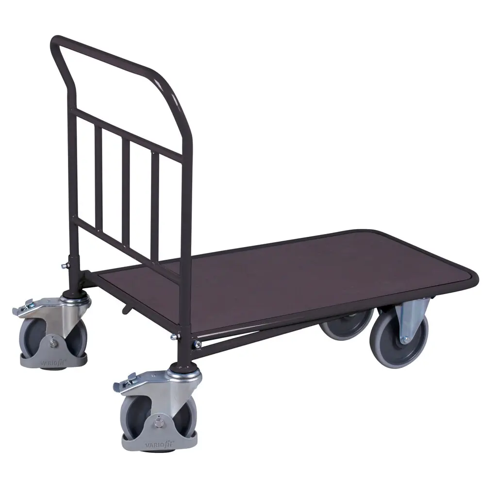 VARIOfit® C+C-Wagen, Sperrholz-Ladefläche, Siebdruckoberfläche, HxBxT 965 mm x 990 mm x 640 mm, anthrazitgrau Produktabbildung: VARIOfit® C+C-Wagen, Sperrholz-Ladefläche, Siebdruckoberfläche, HxBxT 965 mm x 990 mm x 640 mm, anthrazitgrau