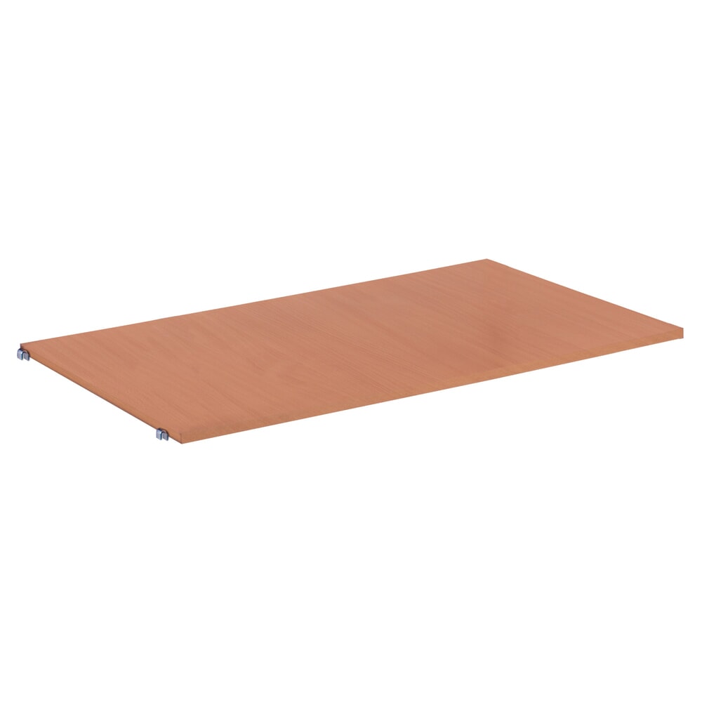 Produktabbildung: Etagenboden für VARIOfit® Tischwagen, BxT 850 mm x 500 mm, Buche