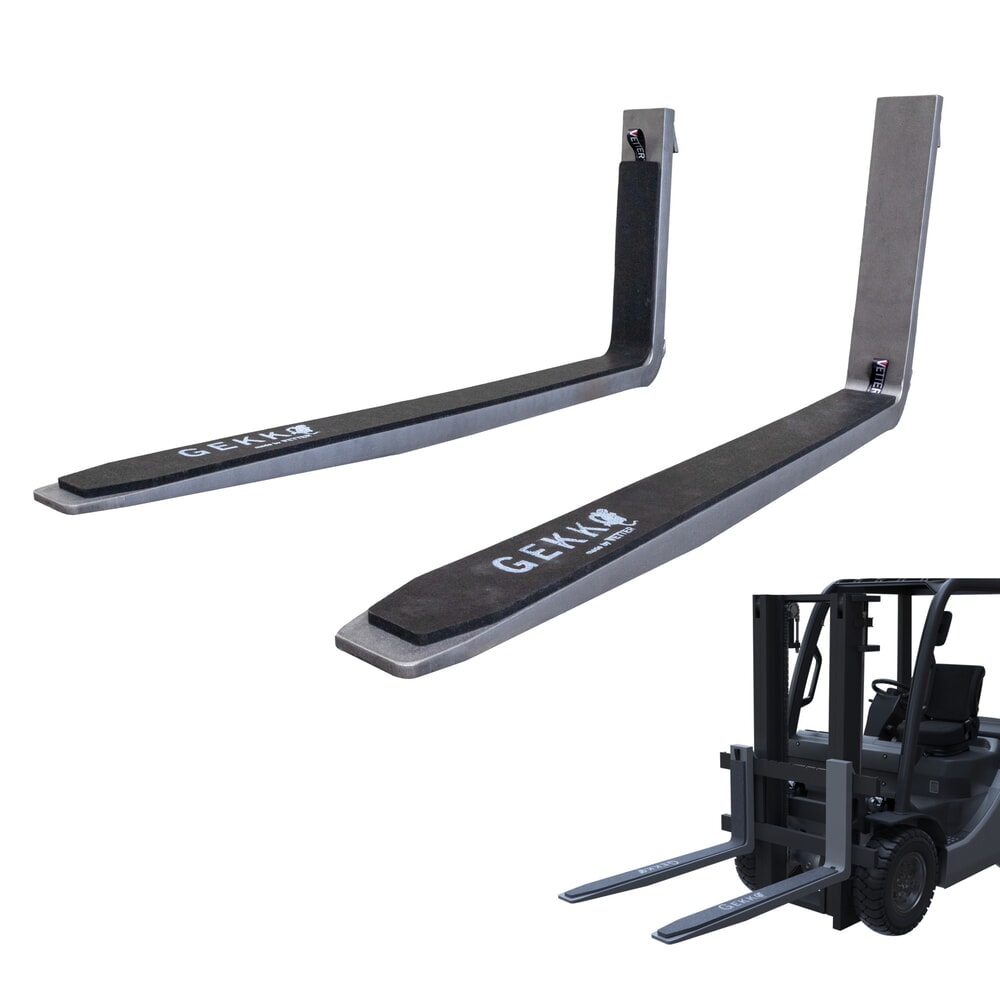 Produktabbildung Nr. 1: VETTER® Gabelzinken-Antirutsch-Auflage GEKKO, magnetisch, LxB 1150 mm x 75 mm