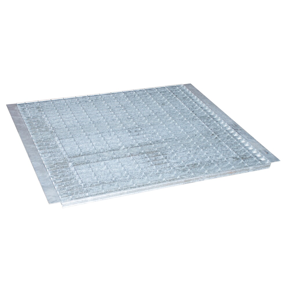 Produktabbildung: Bauer® Gitterrost-Fachboden-Set für Gefahrstoffregal UR-G 2200 und UR-A 2200, feuerverzinkt