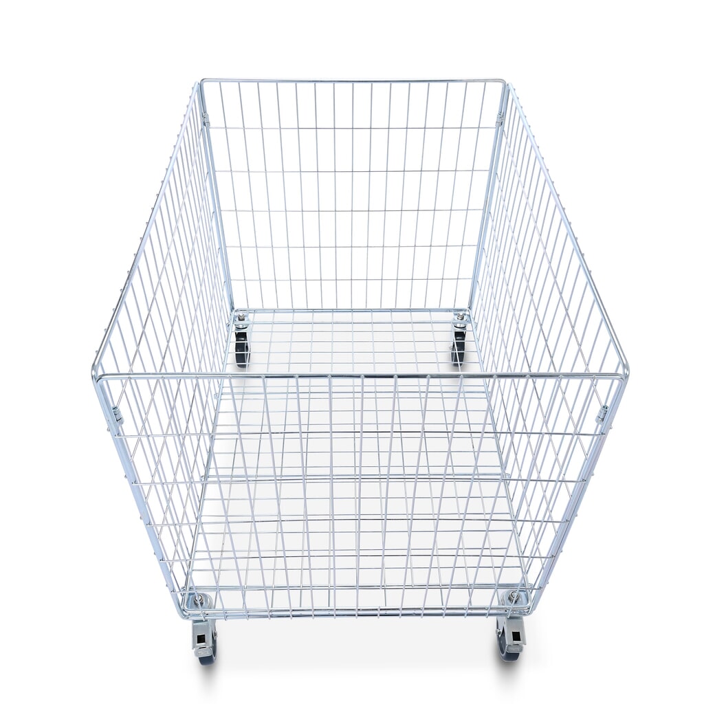 Produktabbildung Nr. 3: HEMMDAL Rollbehälter mit 4 Lenkrollen, HxBxT 735 x 630 x 830 mm, TK 60 kg