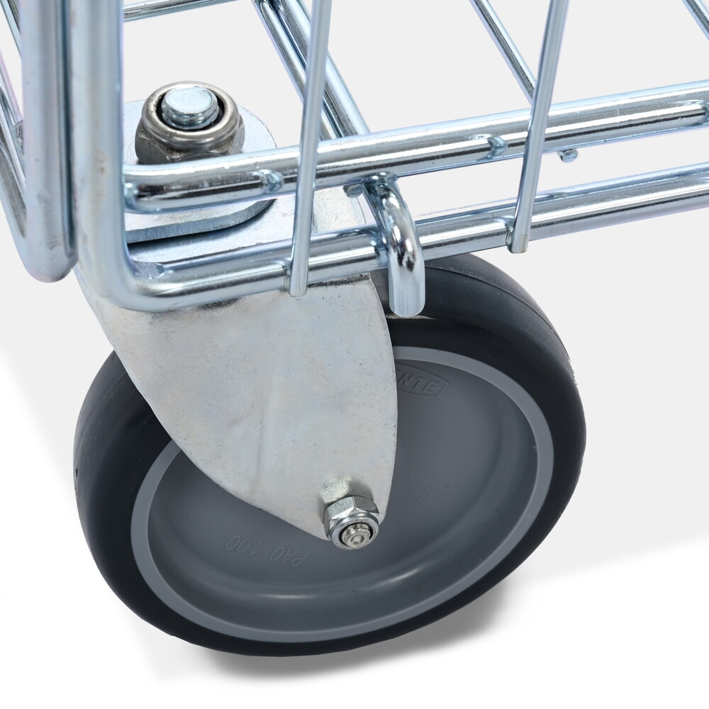 Produktabbildung Nr. 6: HEMMDAL Rollbehälter mit 4 Lenkrollen, HxBxT 735 x 630 x 830 mm, TK 60 kg