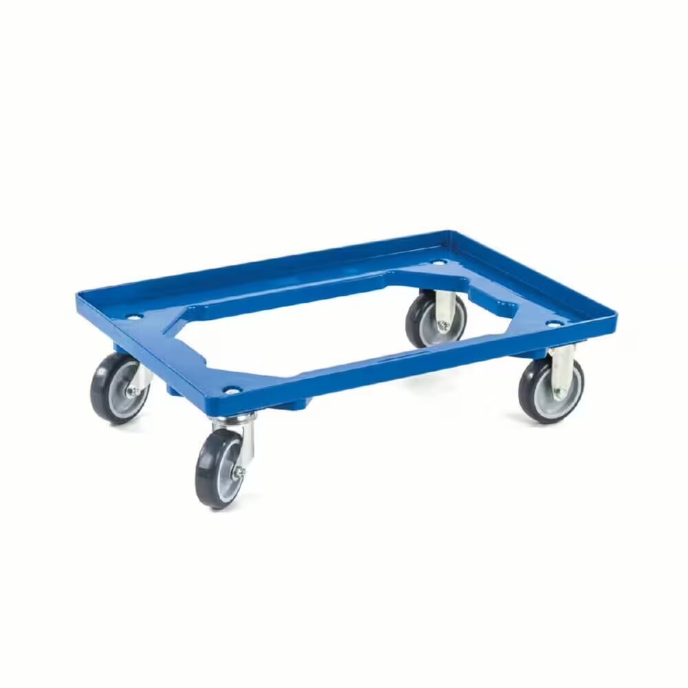 Produktabbildung: Transportroller Light, offen, TK 250 kg, BxT 415 x 615 mm, Rollen-Ø 100 mm