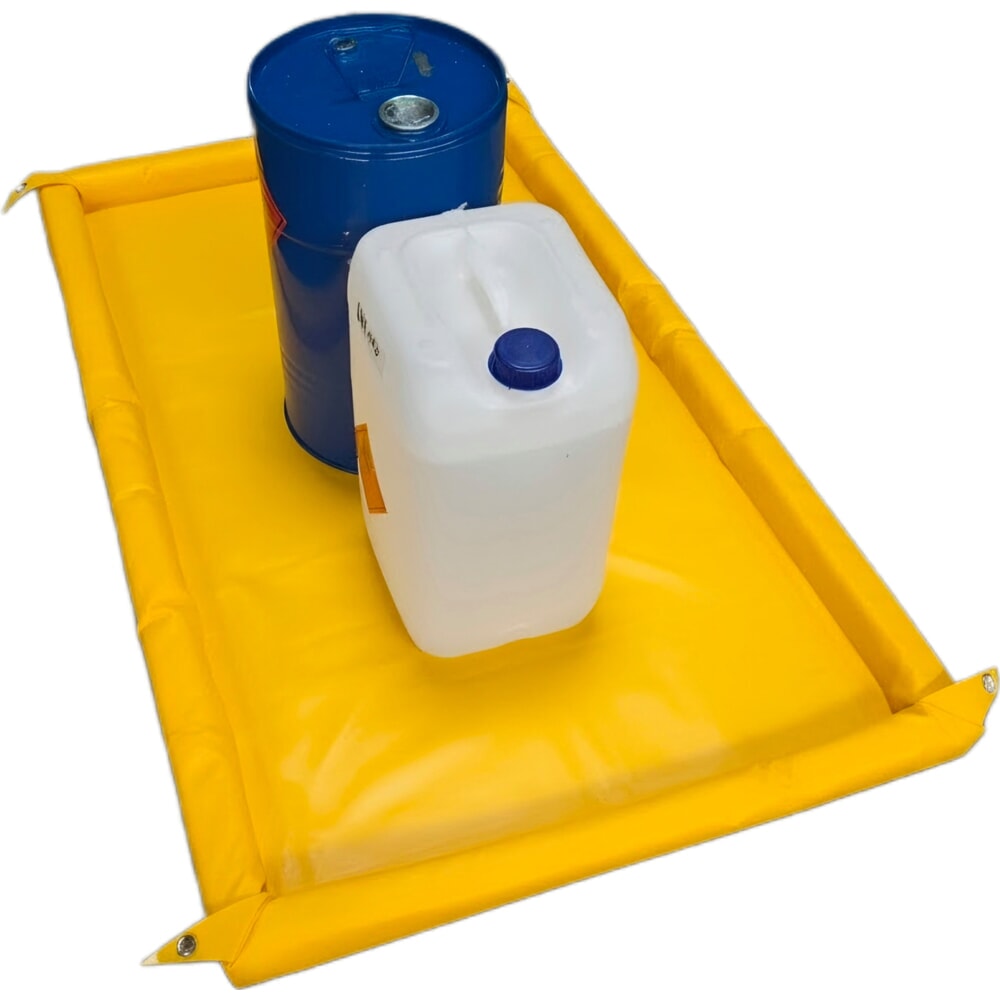 Produktabbildung: Steinbock® Faltbare Auffangwanne Light aus PVC, Schaumwand, HxBxT 50 x 750 x 1.350 mm, Auffangvolumen 38 l