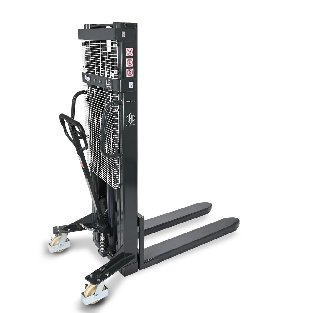 Produktabbildung: Hydraulik-Stapler HEMMDAL PSM 1.0 mit Zweifach-Teleskop-Hubgerüst, Hubhöhe 2.500 mm, Tragfähigkeit 1.000 kg
