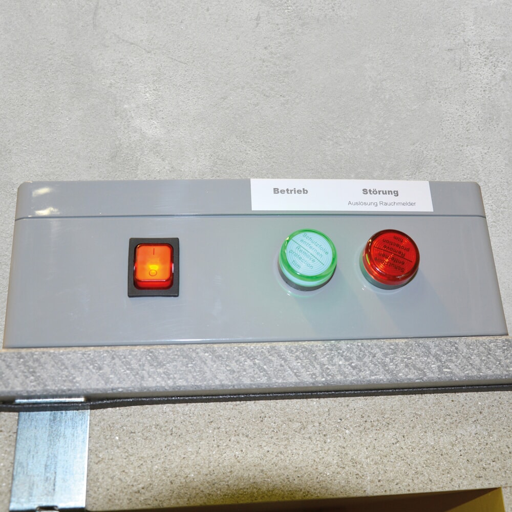 Produktabbildung Nr. 3: LaCont Akku-Sicherheitsschrank Basic EI90, für Lithium-Ionen-Batterien, 2 x 10 Steckplätze, mit Brandunterdrückung