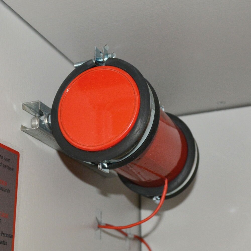 Produktabbildung Nr. 7: LaCont Akku-Sicherheitsschrank Basic EI90, für Lithium-Ionen-Batterien, 2 x 10 Steckplätze, mit Brandunterdrückung