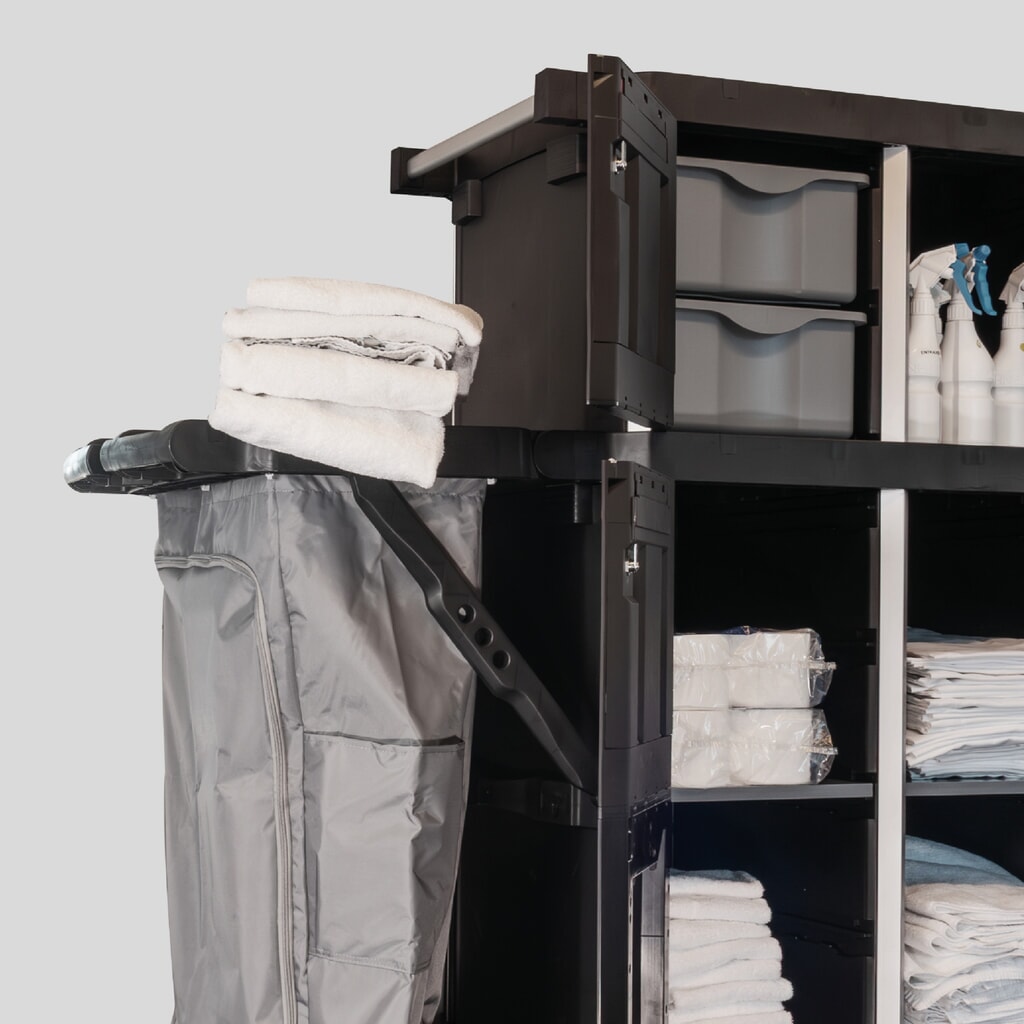 SPRiNTUS Reinigungswagen VARIX ZERO Compact ODP, 3 x 7-l-Eimer, 2 x 15-l-Eimer, 1 x Regalboden, 1 x 10-l-Schublade Produktabbildung Nr. 8: SPRiNTUS Reinigungswagen VARIX ZERO Compact ODP, 3 x 7-l-Eimer, 2 x 15-l-Eimer, 1 x Regalboden, 1 x 10-l-Schublade