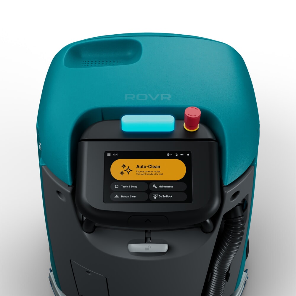 Produktabbildung Nr. 19: Tennant® Reinigungsroboter X2 ROVR SCRUB, kompakte Bauweise, mit KI-Unterstützung
