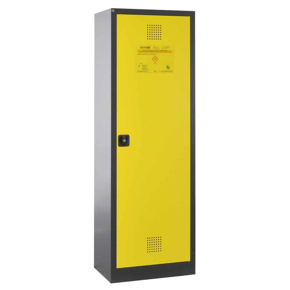 Produktabbildung Nr. 4: LaCont Chemikalienschrank CHS Eco, HxBxT 1950 mm x 640 mm x 400 mm, mit Bodenwanne, 3 Einlegewannen