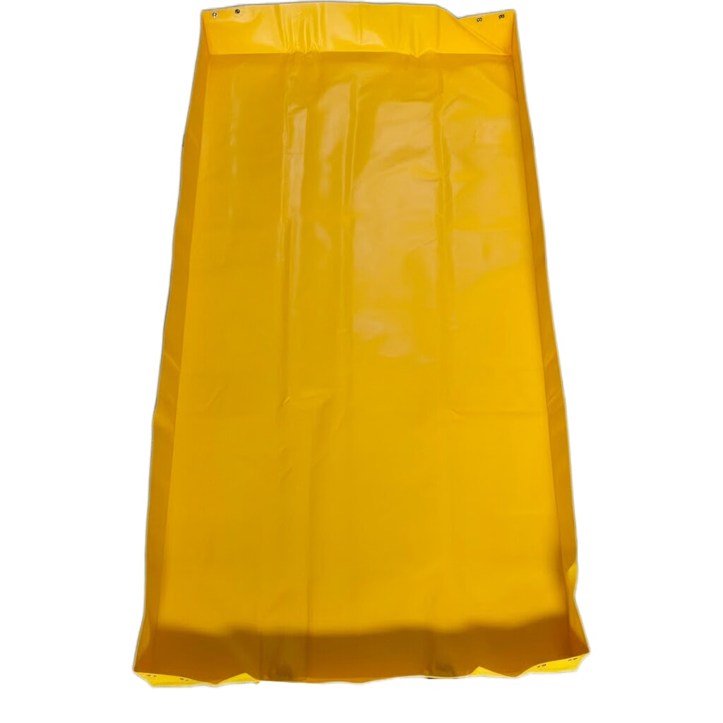 Steinbock® Faltbare Auffangwanne Light aus PVC, HxBxT 203 x 1.200 x 2.400 mm, Auffangvolumen 602 l Produktabbildung Nr. 3: Steinbock® Faltbare Auffangwanne Light aus PVC, HxBxT 203 x 1.200 x 2.400 mm, Auffangvolumen 602 l