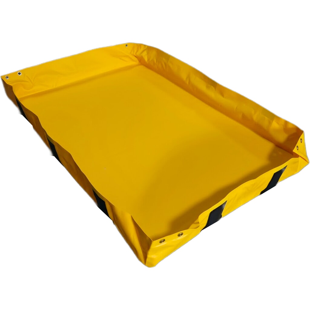 Steinbock® Faltbare Auffangwanne Light aus PVC, HxBxT 203 x 1.200 x 1.800 mm, Auffangvolumen 451 l Produktabbildung Nr. 3: Steinbock® Faltbare Auffangwanne Light aus PVC, HxBxT 203 x 1.200 x 1.800 mm, Auffangvolumen 451 l