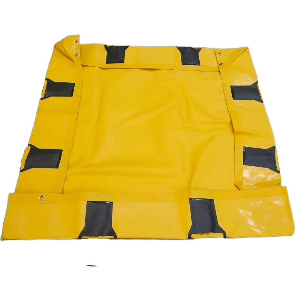 Steinbock® Faltbare Auffangwanne Light aus PVC, HxBxT 203 x 1.200 x 1.200 mm, Auffangvolumen 299 l Produktabbildung Nr. 4: Steinbock® Faltbare Auffangwanne Light aus PVC, HxBxT 203 x 1.200 x 1.200 mm, Auffangvolumen 299 l
