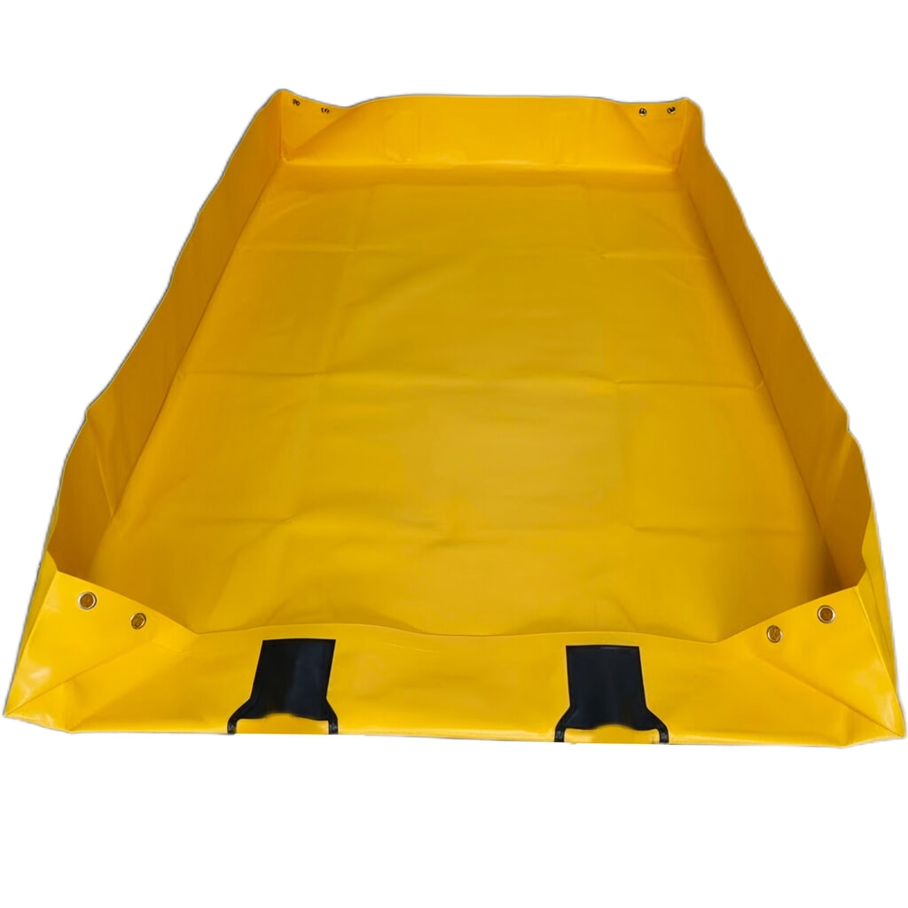 Steinbock® Faltbare Auffangwanne Light aus PVC, HxBxT 203 x 1.200 x 2.400 mm, Auffangvolumen 602 l Produktabbildung Nr. 4: Steinbock® Faltbare Auffangwanne Light aus PVC, HxBxT 203 x 1.200 x 2.400 mm, Auffangvolumen 602 l