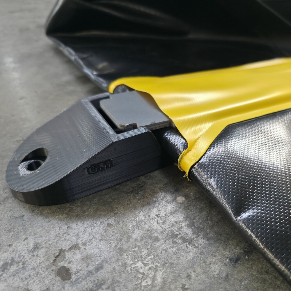 Produktabbildung Nr. 4: Steinbock® Faltbare Auffangwanne Ultra aus PVC, HxBxT 305 x 1.800 x 2.400 mm, Auffangvolumen 1.344 l
