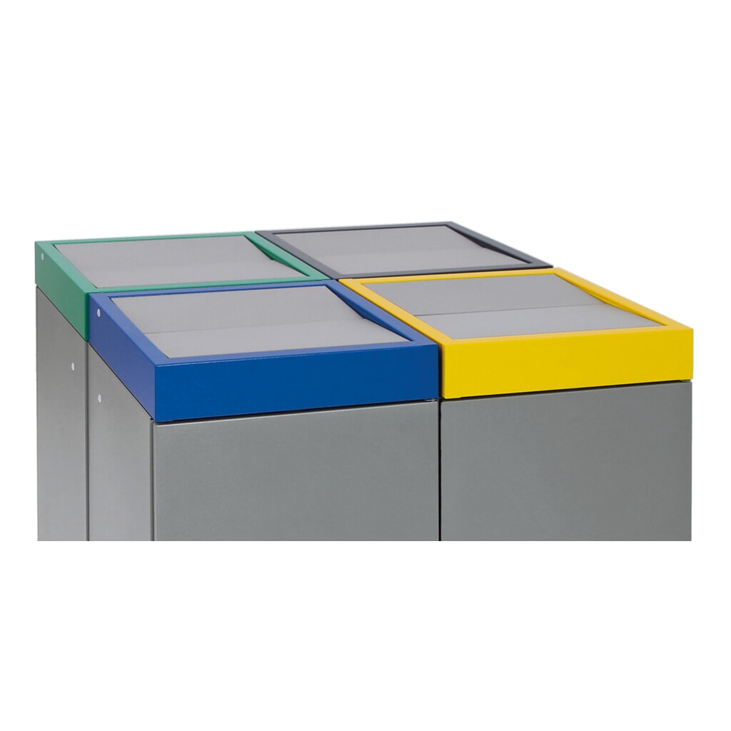 Produktabbildung Nr. 4: stumpf® Wertstoffsammler, 4x 30 Liter, bunt
