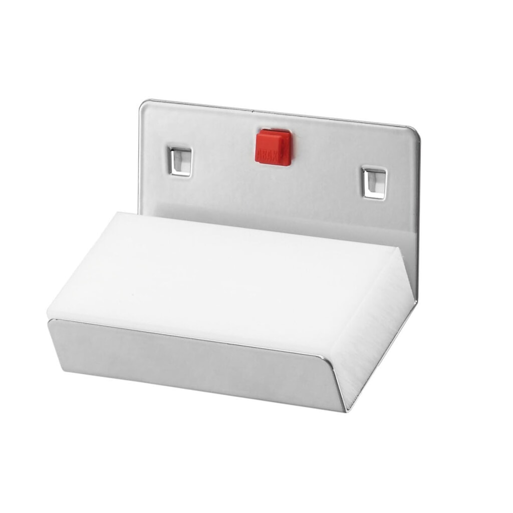 Kappes ABAX Werkzeugaufnahme zum Selbstbohren, alufarben, HxBxT 150 mm x 120 mm x 55 mm Produktabbildung: Kappes ABAX Werkzeugaufnahme zum Selbstbohren, alufarben, HxBxT 150 mm x 120 mm x 55 mm