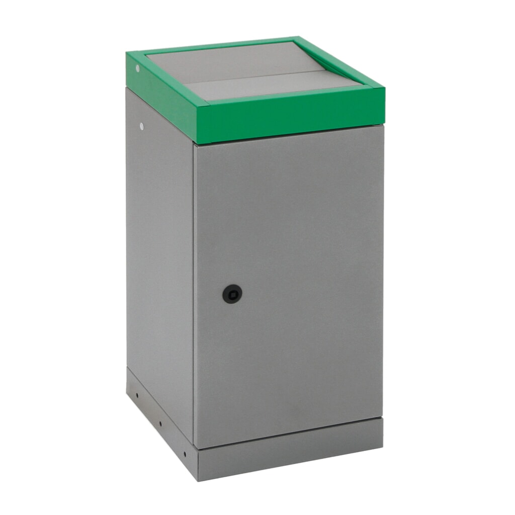 Produktabbildung Nr. 6: stumpf® Wertstoffsammler, 1x 30 Liter, Deckel grün
