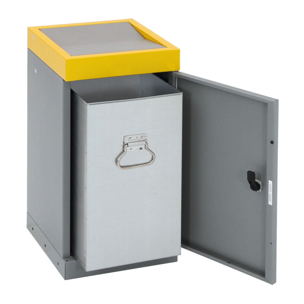 Produktabbildung Nr. 4: stumpf® Wertstoffsammler, 1x 30 Liter, Deckel gelb