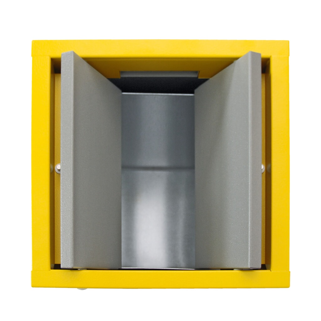stumpf® Wertstoffsammler, 1x 70 Liter, Deckel gelb Produktabbildung Nr. 7: stumpf® Wertstoffsammler, 1x 70 Liter, Deckel gelb