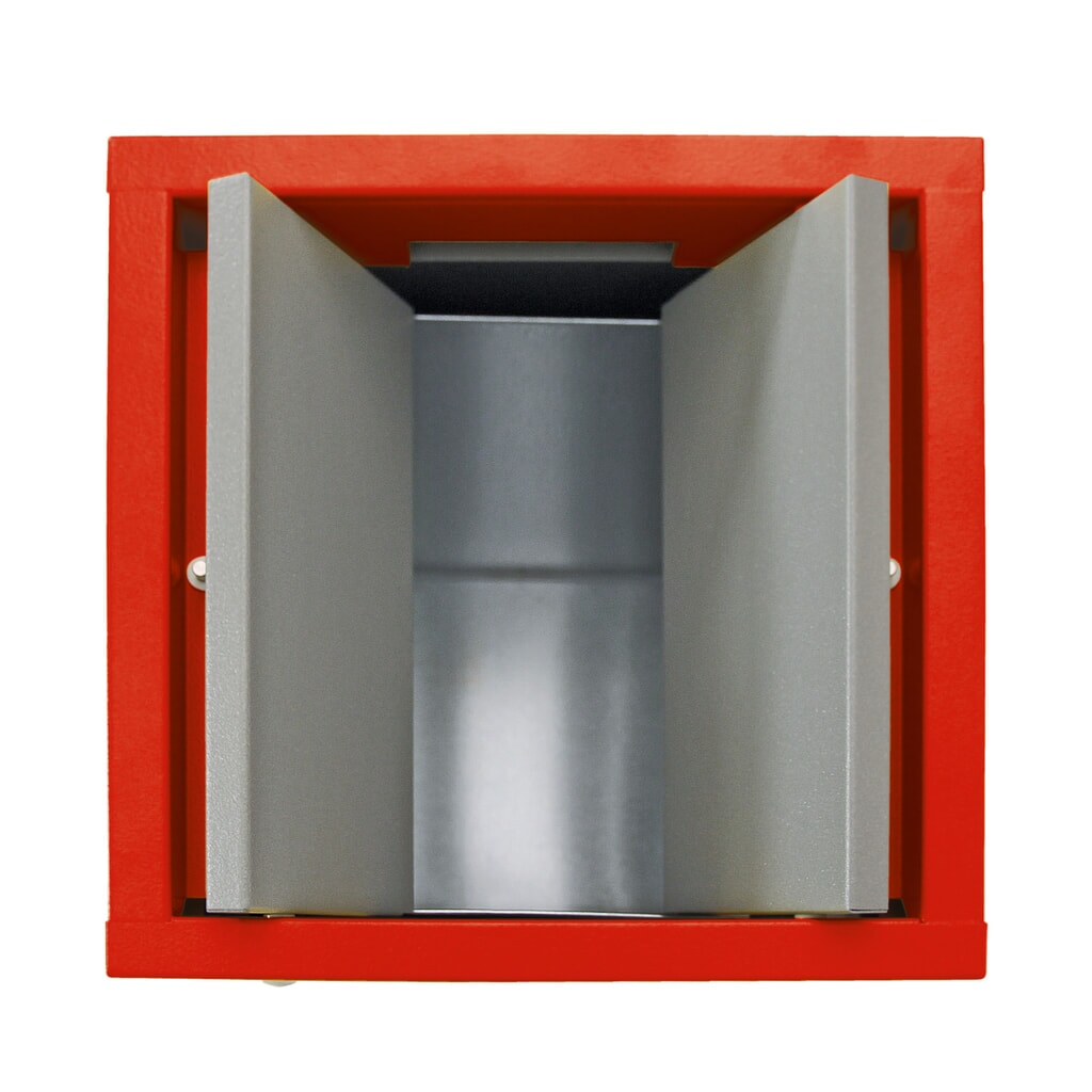 Produktabbildung Nr. 7: stumpf® Wertstoffsammler, 1x 30 Liter, Deckel rot