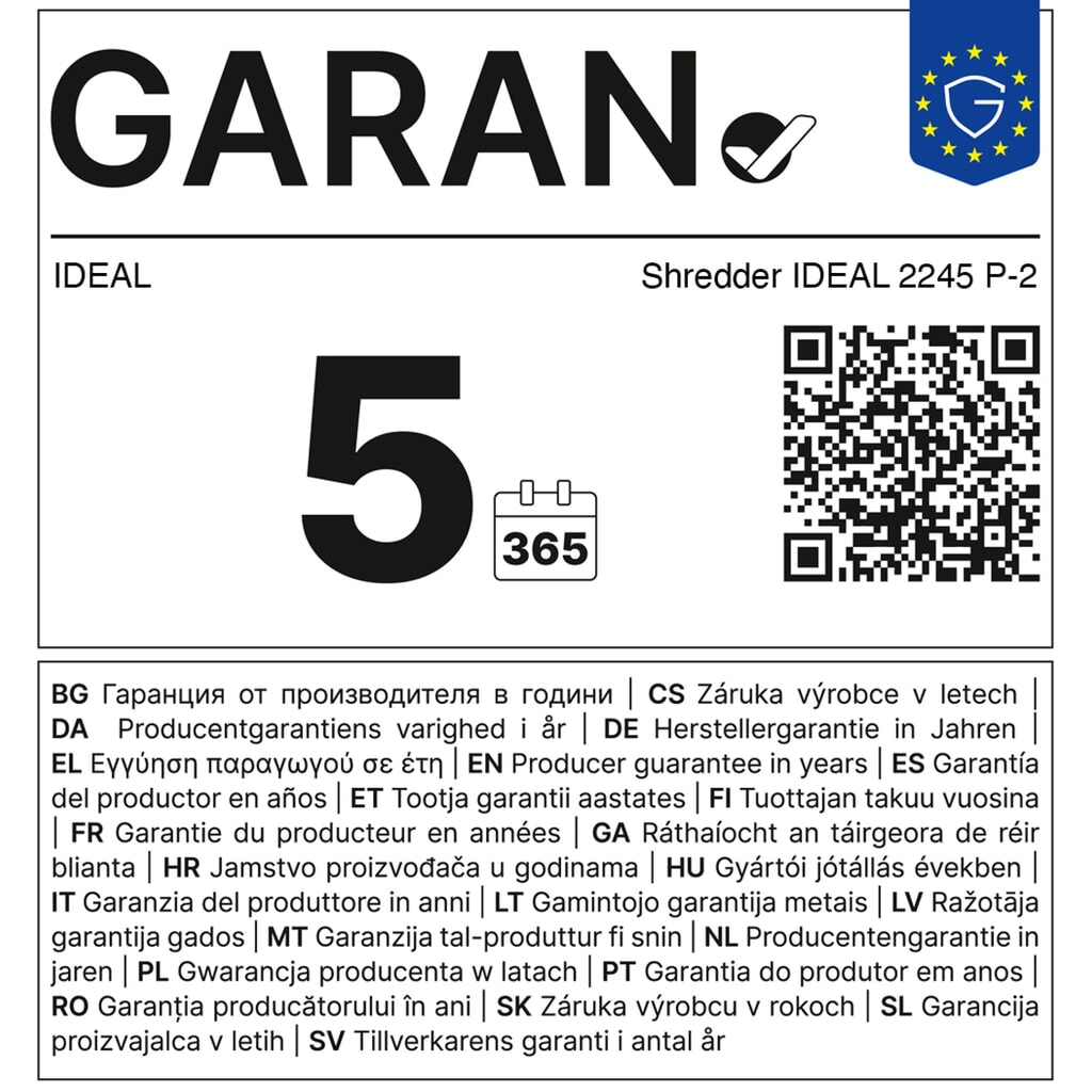 Produktabbildung Nr. 3: IDEAL Aktenvernichter 2245