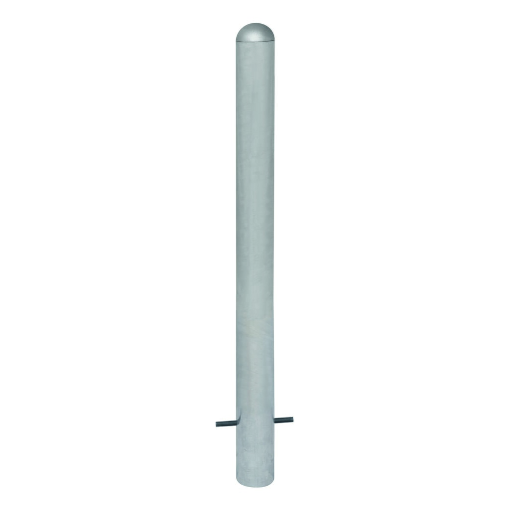 MORAVIA Schutzpoller für Ladesäulen I, Ø 108 mm, Höhe 1.200 mm, zum Einbetonieren, Stahl, ohne Reflexringe Produktabbildung: MORAVIA Schutzpoller für Ladesäulen I, Ø 108 mm, Höhe 1.200 mm, zum Einbetonieren, Stahl, ohne Reflexringe