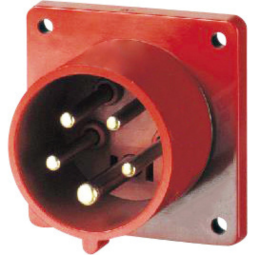 Produktabbildung: Anbaustecker 400V/16A/5polig/6h