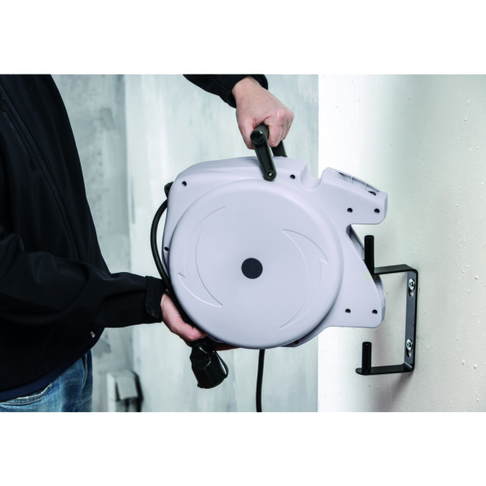 Produktabbildung Nr. 2: automatischer Kabelaufroller 10m und 1,5m Steckerzuleitung