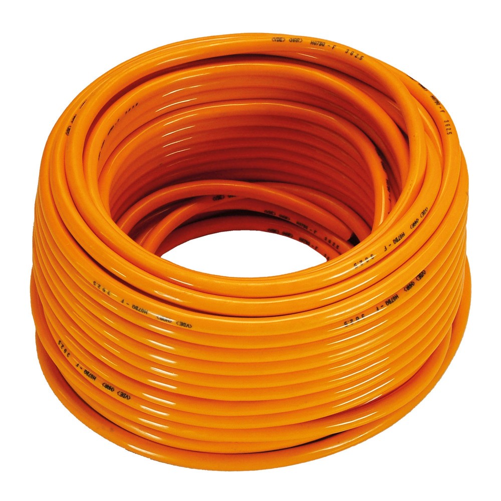 Produktabbildung: Baustellen-Kabelring 50m, orange, H07BQ-F 3G2,5